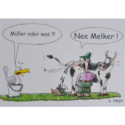 Müller oder was Hösti Postkarte
