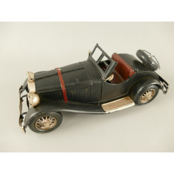 Cabrio Blechauto Blechmodell schwarz