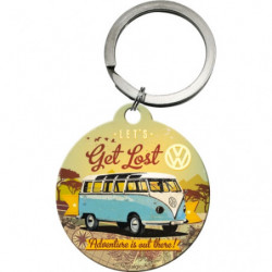 VW Schlüsselanhänger Bulli Let's Get Lost - Nostalgic-Art