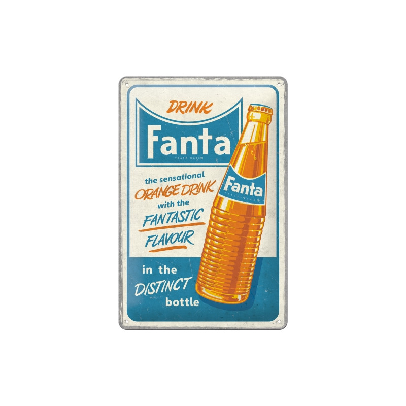 Fanta Orange Drink Blechschild - Nostalgic-Art Fanta Orange Drink Blechschild - Nostalgic-Art